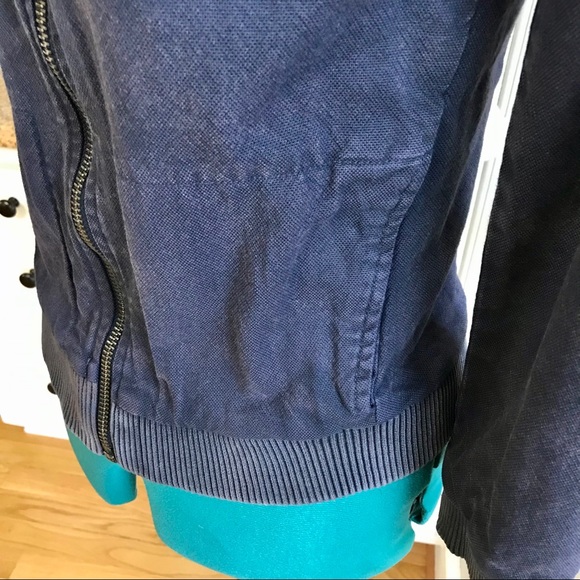 Chaser denim bomber jacket blueberry vintage wash - Picture 3 of 13